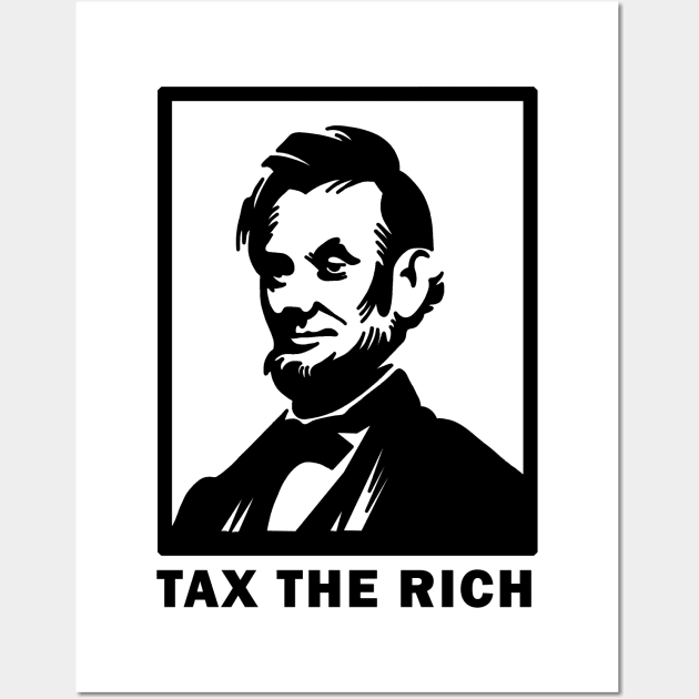 Tax the rich Wall Art by valentinahramov